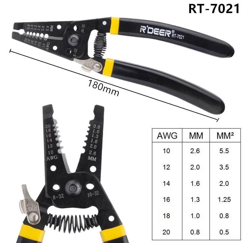 1 шт. плоскогубцы для зачистки проводов|hand tools|pliers electricianstripping pliers |