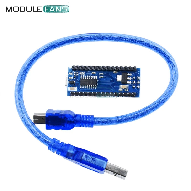 2 шт. Nano V3.0 3 0 Mini USB драйвер ATmega328 ATmega328P 5 в плата микроконтроллера CH340 для Arduino Usb