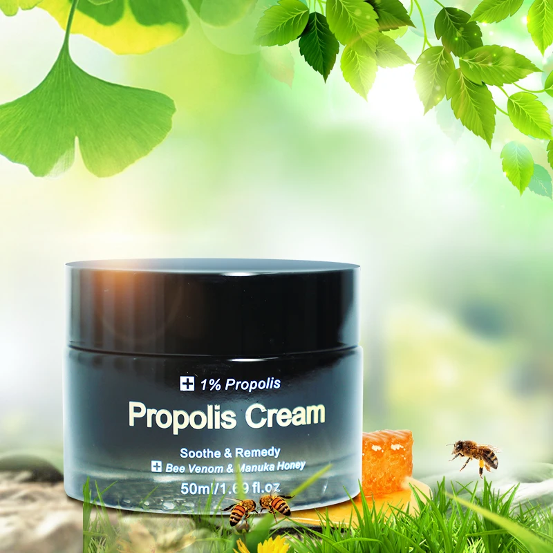 NewZealand JYP Propolis Moisturiser Face Cream Bee Venom Manuka Honey Moisturizing Facial Cream Firming Soothe Remedy Skin