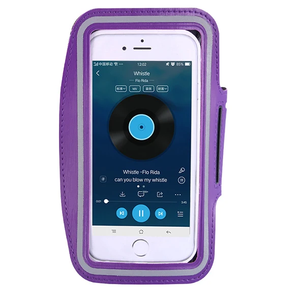 Purple LEPHEE Водонепроницаемый на руку для бега и занятий спортом чехол для iPhone X, 8, 6, 6S 7 Plus Oneplus 7 тренажерный зал для Xiaomi mi A2 Red mi Note 7 пакета(ов - Цвет: Purple