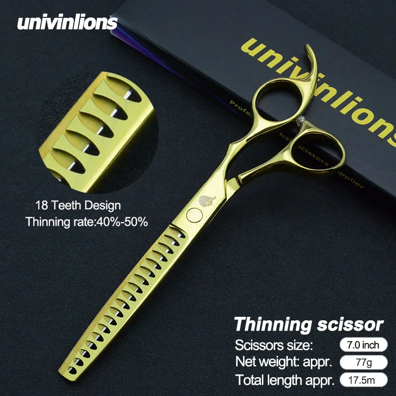 Univinlions " ножницы для стрижки собак Ножницы для собак Ножницы Для Стрижки животных и кошек ножницы для утончения собак изогнутые ножницы набор инструментов