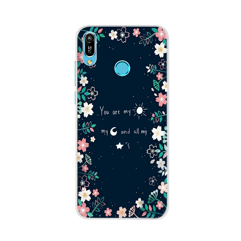 Для huawei Y6 чехол huawei Y6 силиконовый чехол мягкий чехол для телефона для huawei Y6 MRD-LX1 MRD-LX1F Y6 Prime Pro чехол