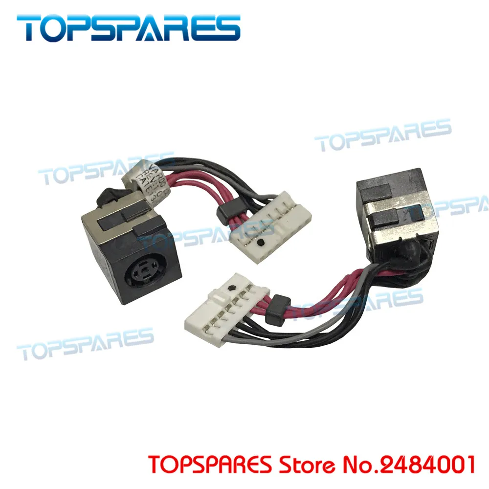 Ноутбук DC Jack кабель для Dell Alienware M14X R1 R3 05D8TK 5D8TK DC30100NG00 разъем питания в кабеле |
