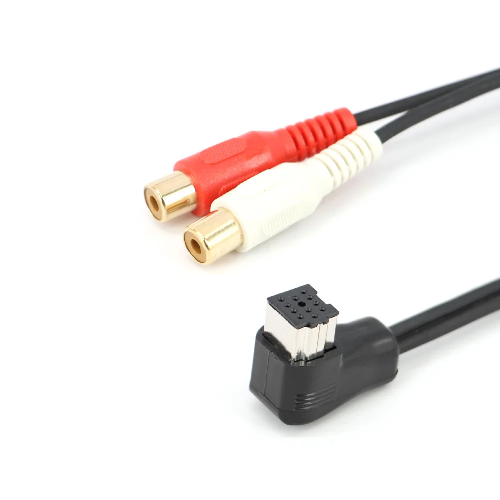 2 RCA AUX аудио Вход Соединительный Кабель адаптер для Pioneer AVIC Z1 Z2 Z3 N4 DEH P IP BUS CD