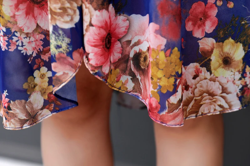 Лето плюс Размеры XL-5XL леди Monther Floral Mesh кимоно для женщин; Большие размеры Для женщин пляжные кимоно Для женщин длинные Floral Mesh Top