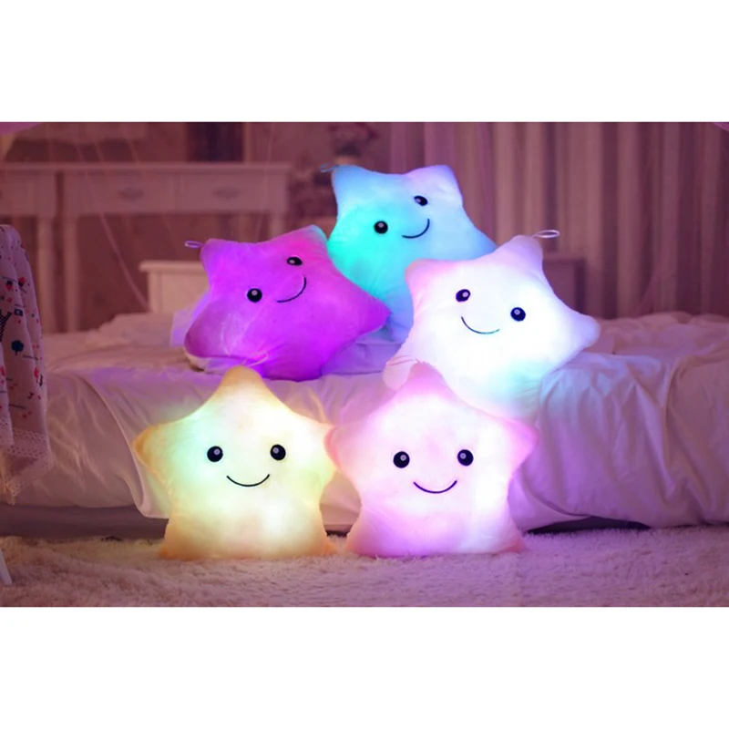 Бесплатная доставка 40 см светодиодный светящийся светильник Подушка красочная