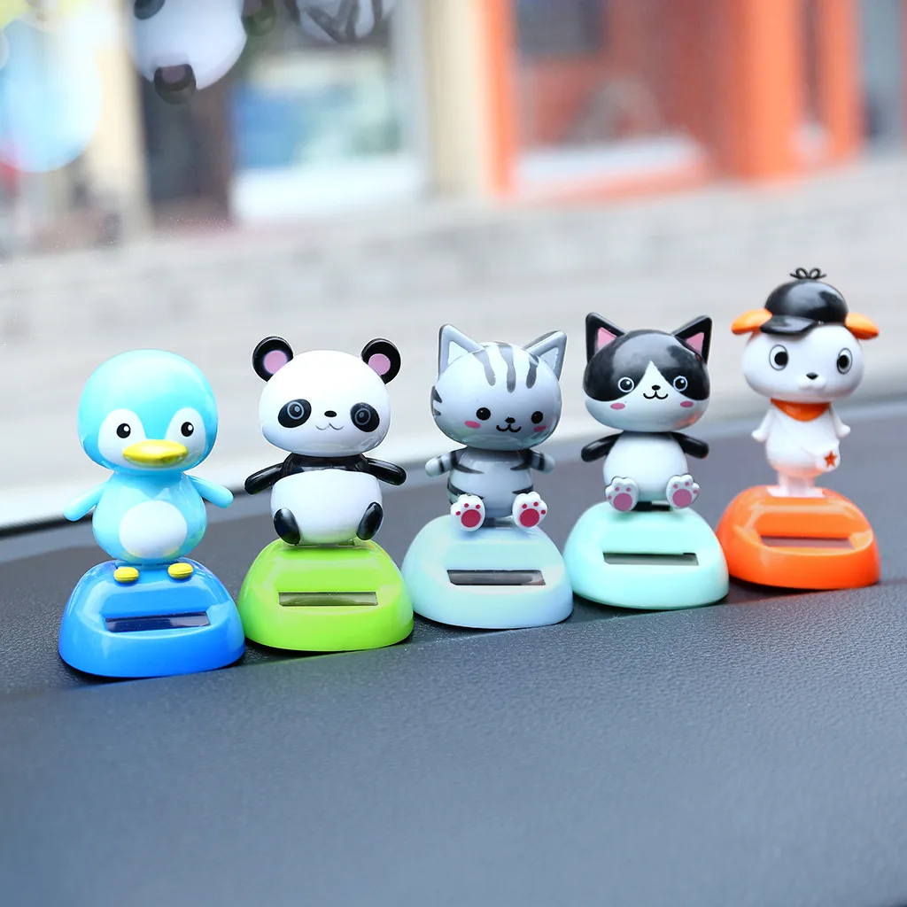 Игрушки Автомобильные украшения куклы с качающейся головой милые Мультяшные