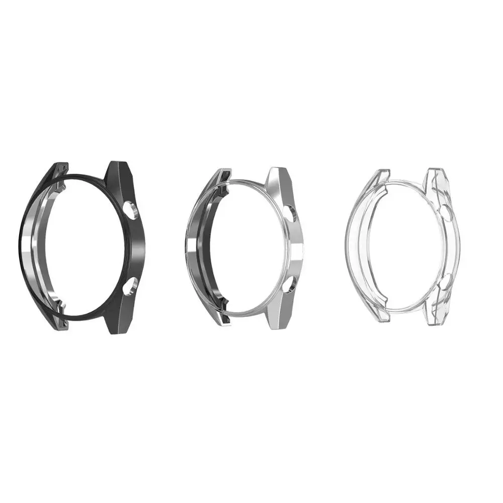 2 3 шт. для huawei Watch GT Чехол легкий чехол защитный чехол мягкий, ТПУ Ультратонкий бампер Новая модная рамка аксессуары для часов - Цвет: 2