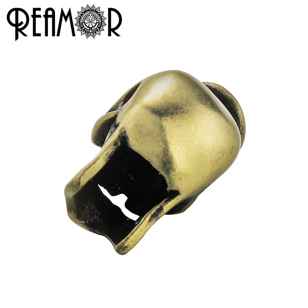 Медные шарики в виде клоуна REAMOR серебряного цвета Бронзовые для изготовления