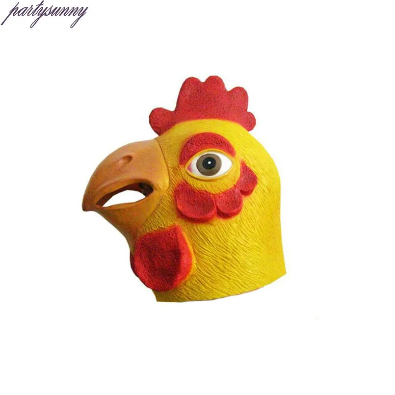 PF 1 шт. голова животного маска Единорог Лев различные латекс Маски Косплэй партия