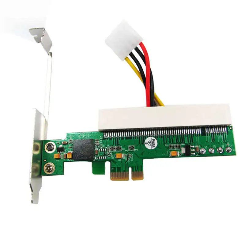 PCI-Express To PCI Adapter Card PCI-E X1/X4/X8/X16 Slot With 4 Pin Power Cable | Компьютеры и офис