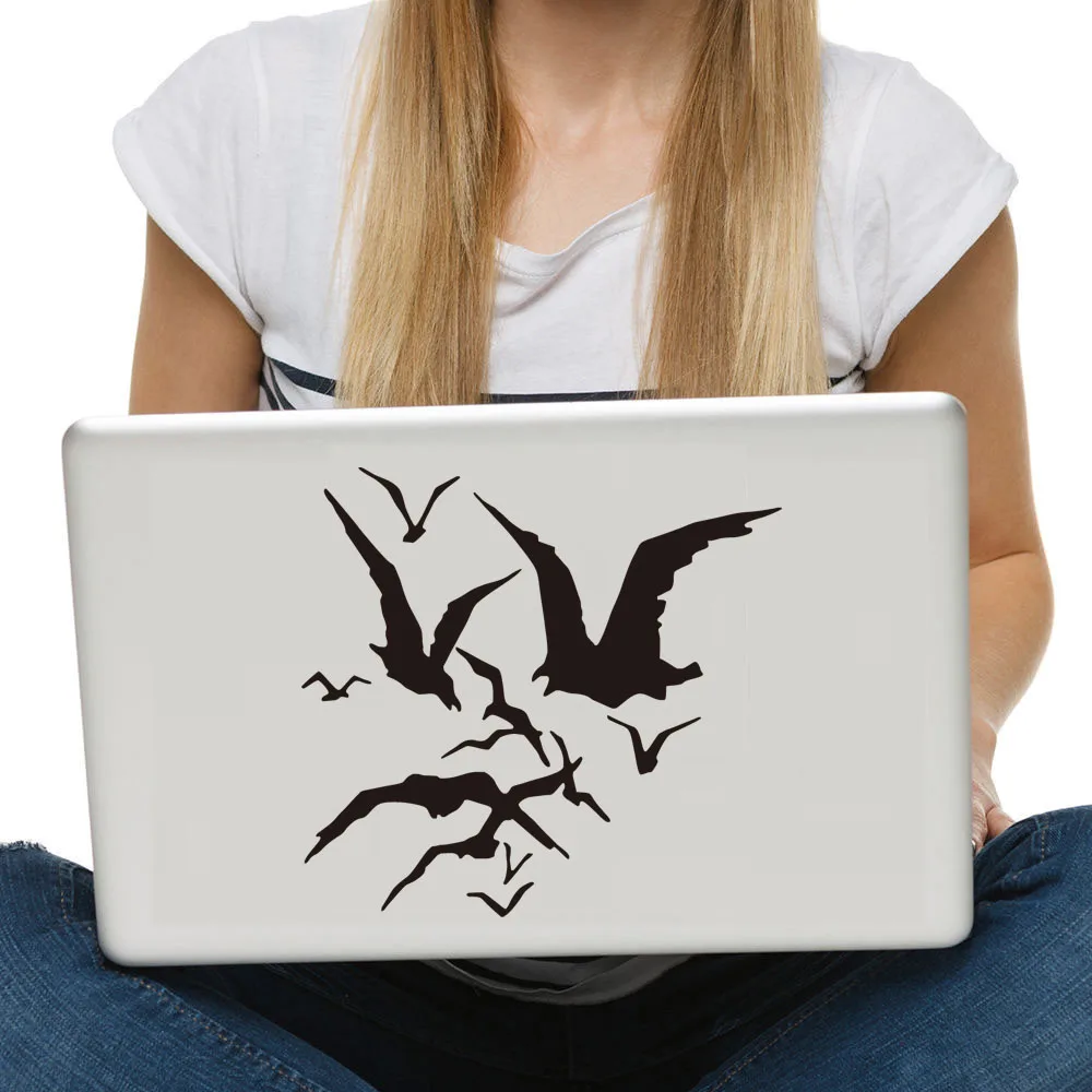 DCTOP флок совок стикер для ноутбука виниловые художественные съемные настенные