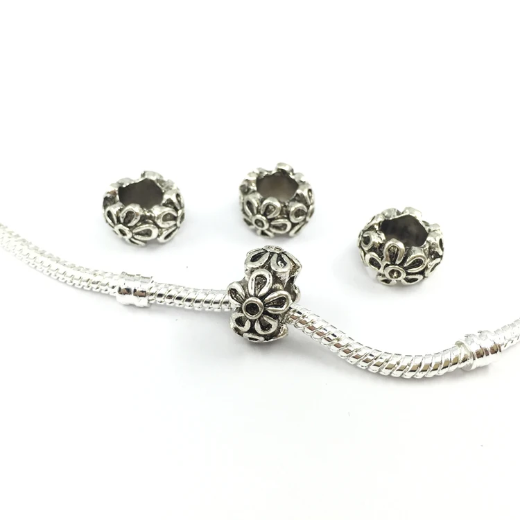 Детские машинки маргаритки Любовь большое отверстие Европейские Бусины