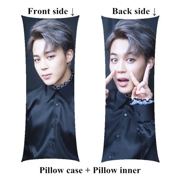 pillow Новая девушка Bangtan мальчики длинная подушка парк Jimin объятия тела Подушка включает внутренний настроить - Цвет: pillow