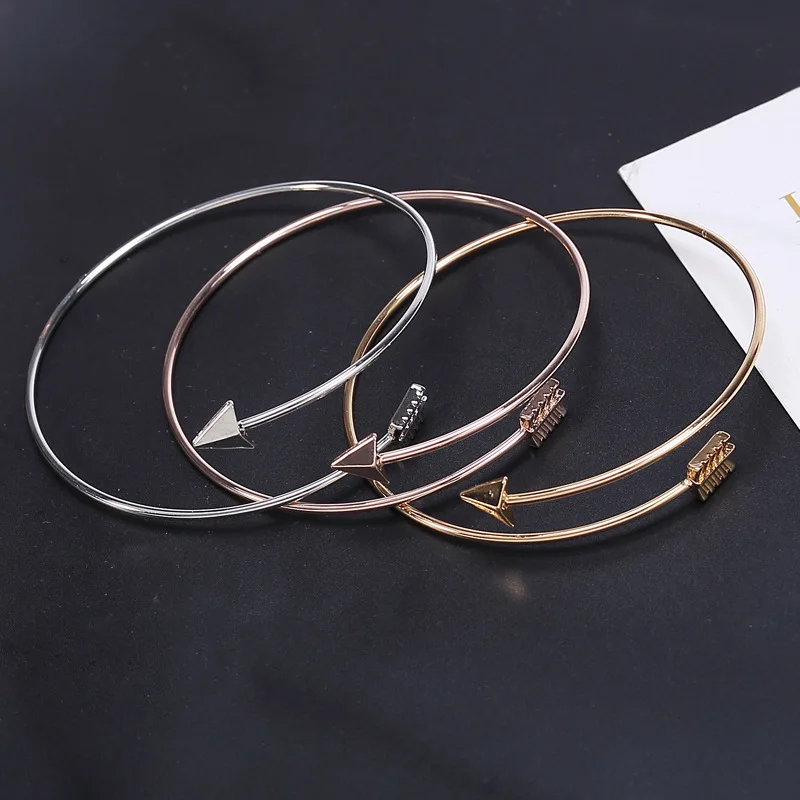 2019 Hot New Fashion Adjustable Bilezik Cuff Opening Bracelets Bangles for Women Gift Trendy Gold Silver Bracel | Украшения и