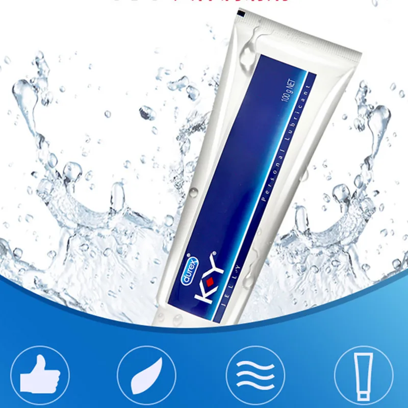 Водорастворимая смазка Durex KY интимная для анального секса 50 г/100 г снятия