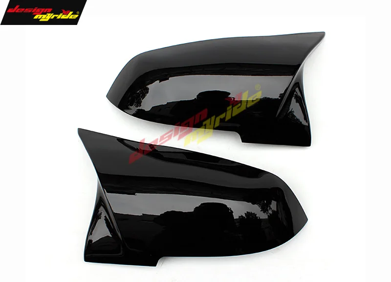 M-Style F10 F18 Mirror Covers Cap Decoration For BMW 520i 530i 535i 535GT 550i 550ixD Cover ABS Gloss Black 14-16 | Автомобили и