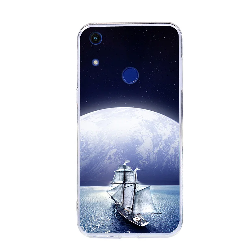 Чехол для Huawei Honor 8A, чехол 6,09, Мягкий ТПУ силиконовый бампер для Honor 8A, чехлы для Huawei Honor 8A, JAT-LX1, чехол для телефона, задняя крышка
