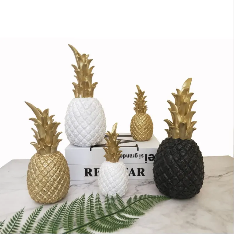 Original Nordic Decoration Home Pineapple Fruits Living Room Wine Cabinet Window Desktop Furnishing Prop Accessories | Дом и сад