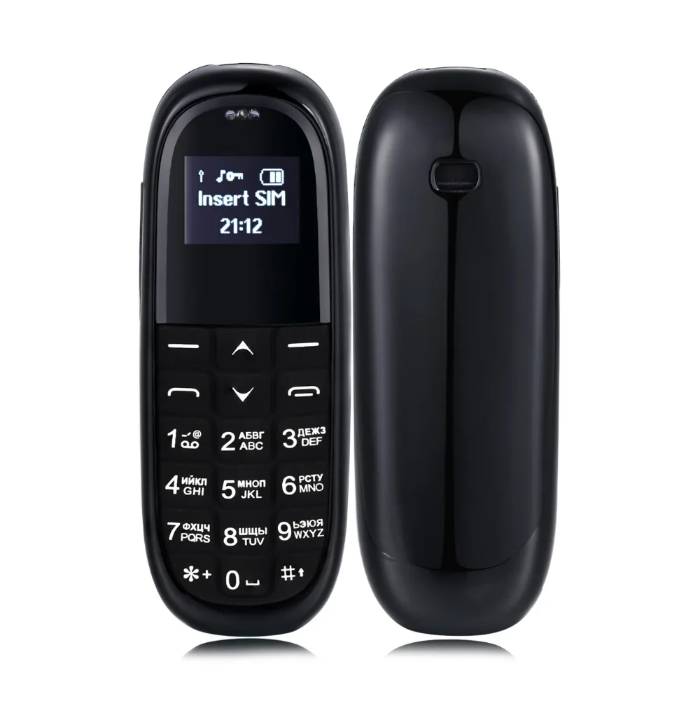 Мини мобильный телефон карманный AEKU KK1 0,66 дюймовый маленький экран bluetooth Dialer русская клавиатура волшебный голос PK GTstar BM70 BM50