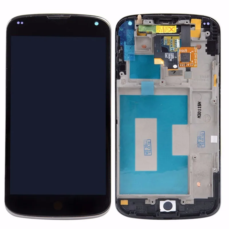 Протестированный 4 7 ''экран для LG Google Nexus E960 ЖК дисплей с сенсорным стеклом