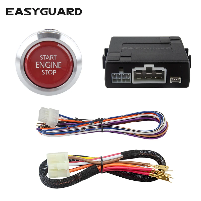 Умный стартовый модуль двигателя EASYGUARD с дистанционным запуском и остановкой для