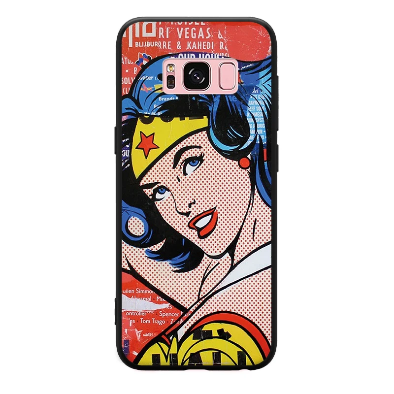 Привлекательные классные Смешной Персонаж шаблон для Samsung Galaxy S6 S7 край S8 S9 Plus Note 3 4 5 8 9 Жесткий чехол для телефона - Цвет: 7994