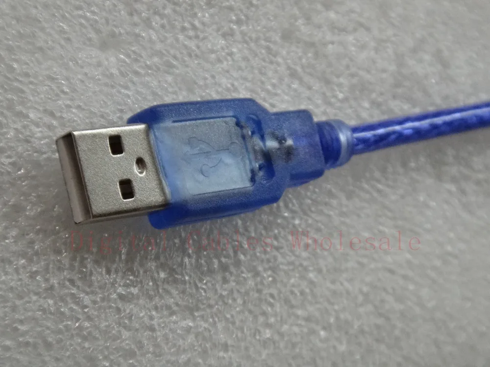 DHL 500 шт 30 см 1FT синхронизация мини 5P USB кабель USB-A B для передачи данных MP3/4