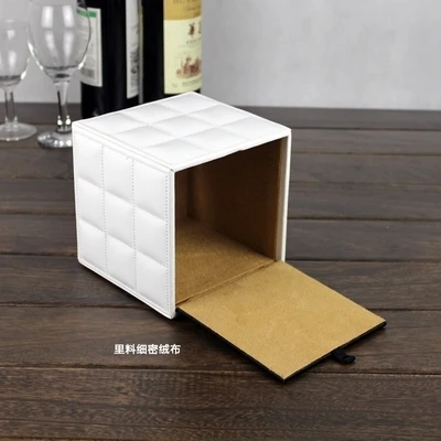Качественная модная настольная квадратная коробка для салфеток из