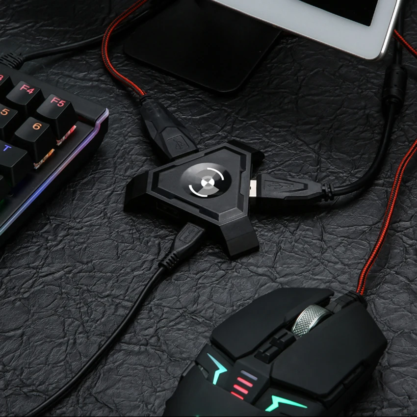 Мобильный геймпад PUBG контроллер Bluetooth 4,1 адаптер игровая клавиатура мышь конвертер для Android IOS телефона на ПК Пульт дистанционного управления