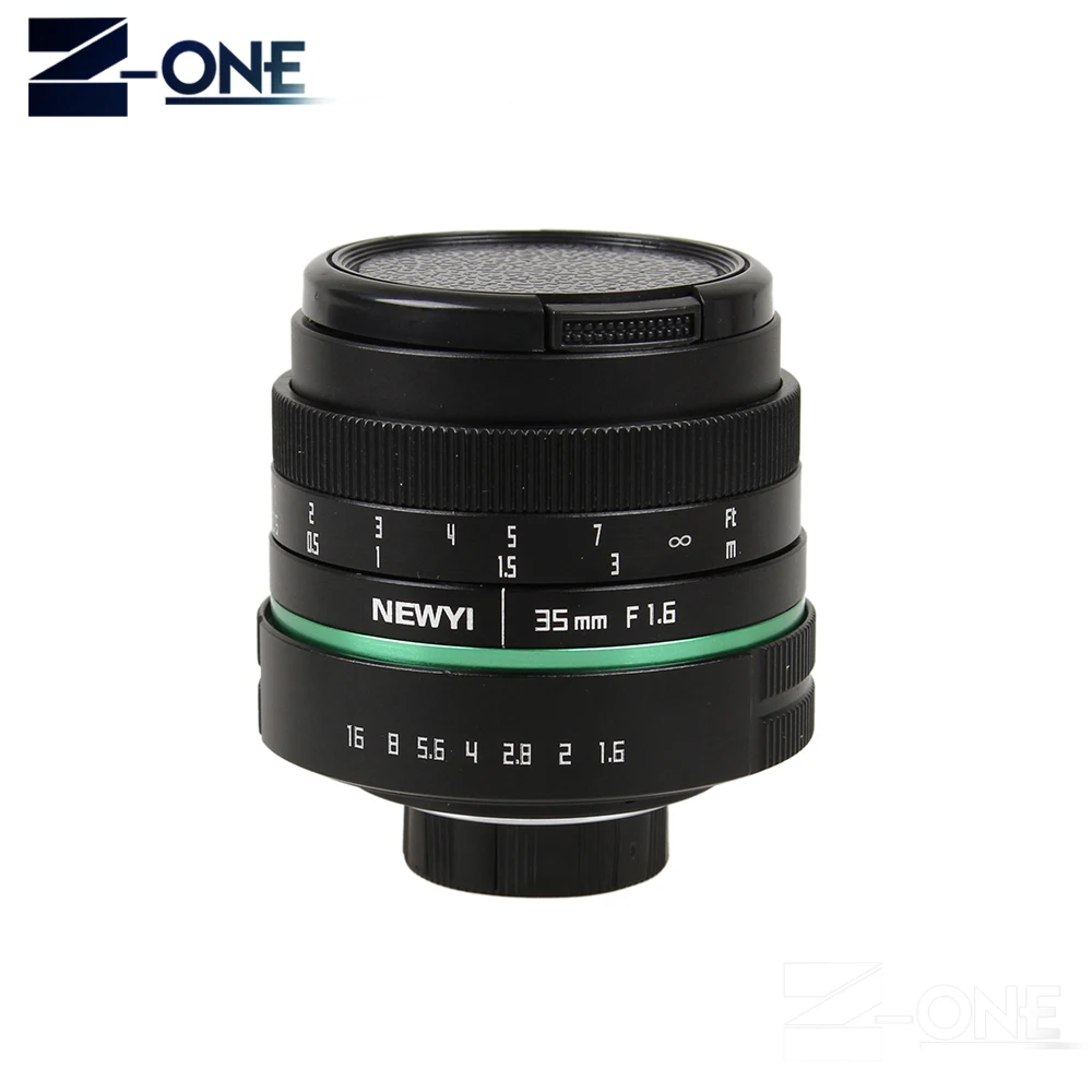 Объектив камеры NEWYI 35 мм f1.6 APS C CCTV TV Movie lens + Mount для Canon EOS M M2 M3 M5 M6 M10 M100 Camera|Объективы