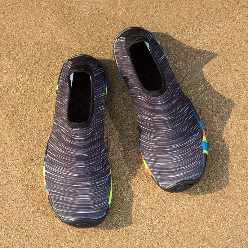 Aqua Shoes Women Outdoor Swimming Soft Beach Quick Drying Seaside Men Footwear for Fishing Big 35-46 Diving Sneakers | Спорт и