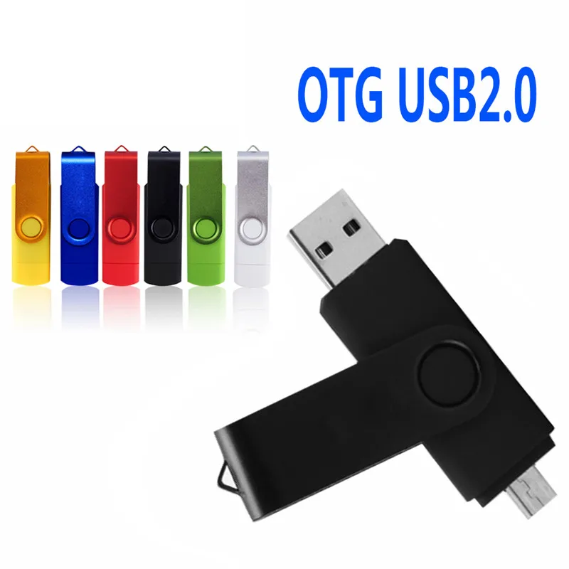 OTG USB флэш накопитель 64 ГБ 32 8 16 2 0 4g для смартфона Android с пользовательским