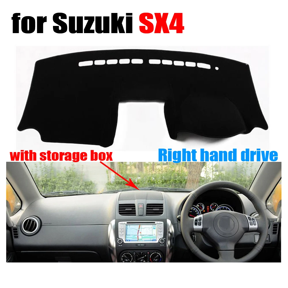 Крышка приборной панели автомобиля для Suzuki SX4 с ящиком хранения правый руль dashmat