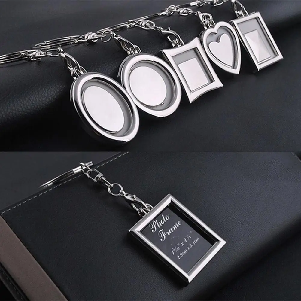 Прямоугольная DIY рамка для фотографий индивидуальный брелок ключей подарок|keychain