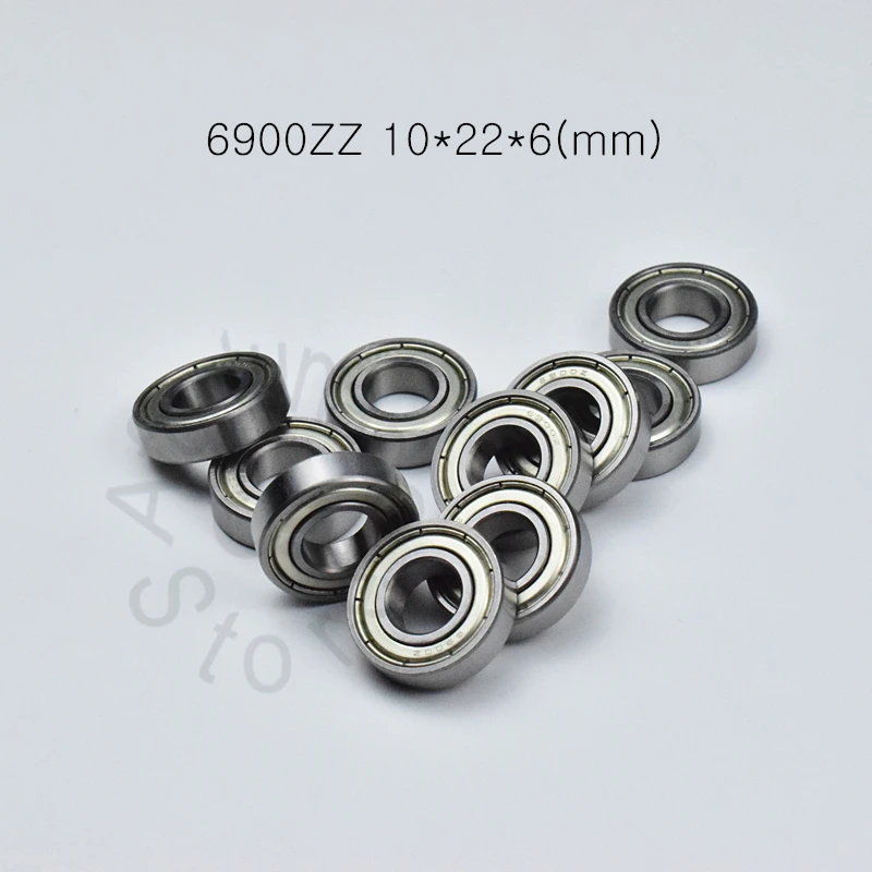 6900ZZ 10*22*6 (мм) 10 шт. Подшипник Бесплатная доставка abec 5 металлическим герметичным
