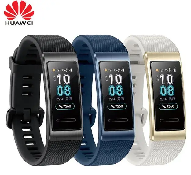 huawei Band 3 Pro Smartband gps металлическая рамка Amoled полноцветный дисплей сенсорный экран Датчик сердечного ритма датчик сна