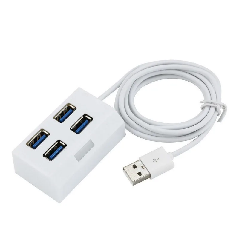 Protable High Speed 4 Ports USB 2.0 Hub Adapter PC Accessory For Windows Mac os Linux | Компьютеры и офис