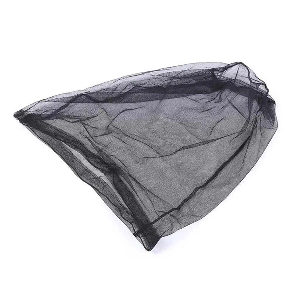 1PCS 46*46cm Mosquito Bee Insect Mesh Head Face Protect Fishing Net Hat Mask Cap Caps Apparel|Рыбацкие кепки| |
