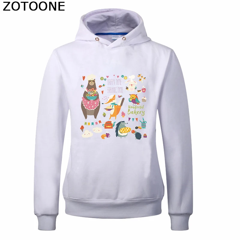 ZOTOONE милые животные сделай сам патч для одежды Железный перевод на футболку стираемые наклейки аппликация на одежду тепло на детей ремесло
