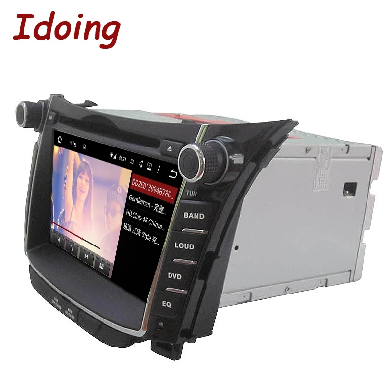 Автомагнитола Idoing мультимедийный плеер на Android 8 0 с 7 &quotэкраном GPS Bluetooth Wi Fi 4 Гб ОЗУ