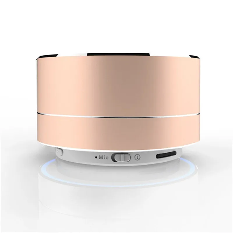 Портативный светодио дный легкого металла беспроводной Bluetooth Динамик стерео