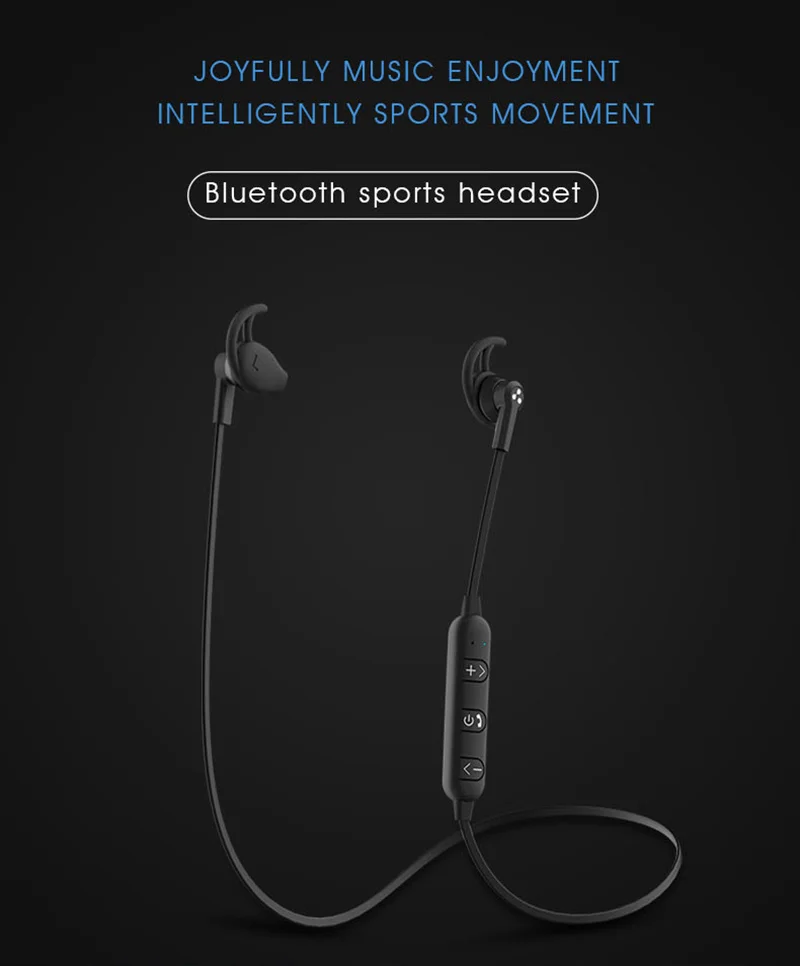SYLLABLE SF801 Bluetooth 4.2 Headset Wireless Sports Earbuds with Mic Stereo Headset for Mobile Phone Bluetooth earphones