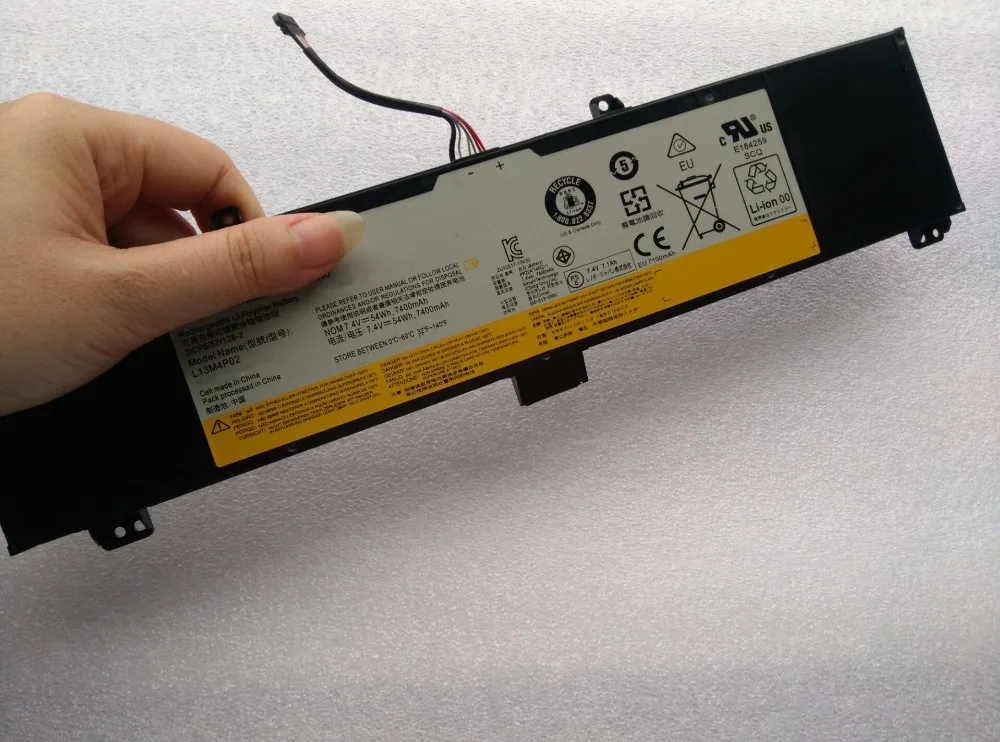 Ноутбук Батарея для lenovo Y50-70 Y70-70 Y70 121500250 планшет L13M4P02 L13N4P01 L13M4P02