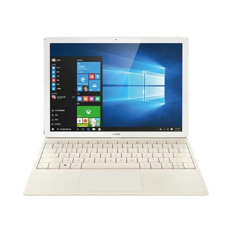 12 0 дюймов Huawei MateBook Intel Core M3 CPU Windows 10 Мини ноутбук 4 Гб RAM 128 SSD 2160x1440 IPS HD 5.0MP камера