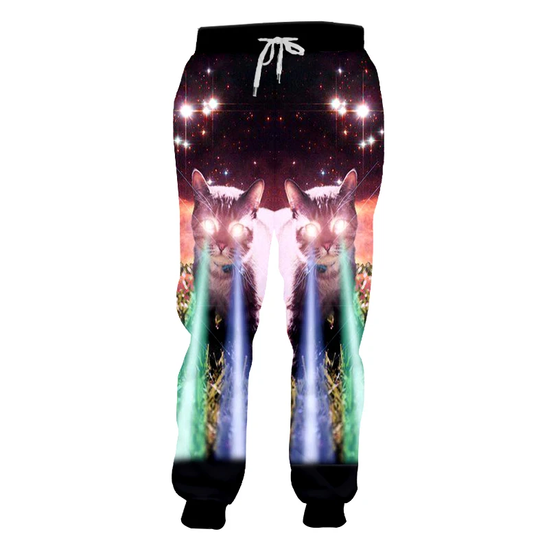 OGKB Новое поступление мужские забавные принты галактика пространство 3D