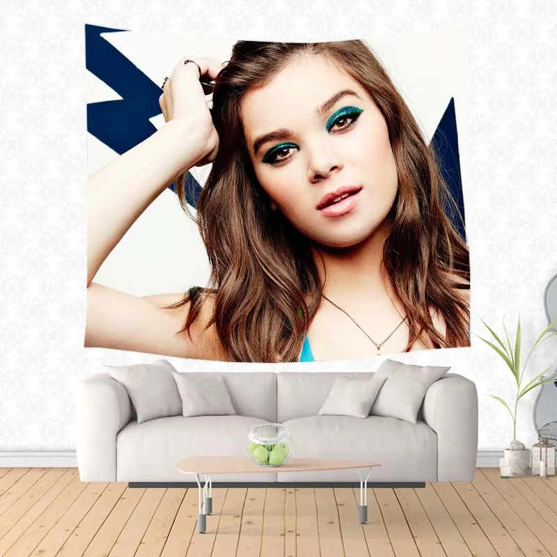 Домашний Декоративный Настенный Гобелен Hailee Steinfeld подвесной ковер чехол для