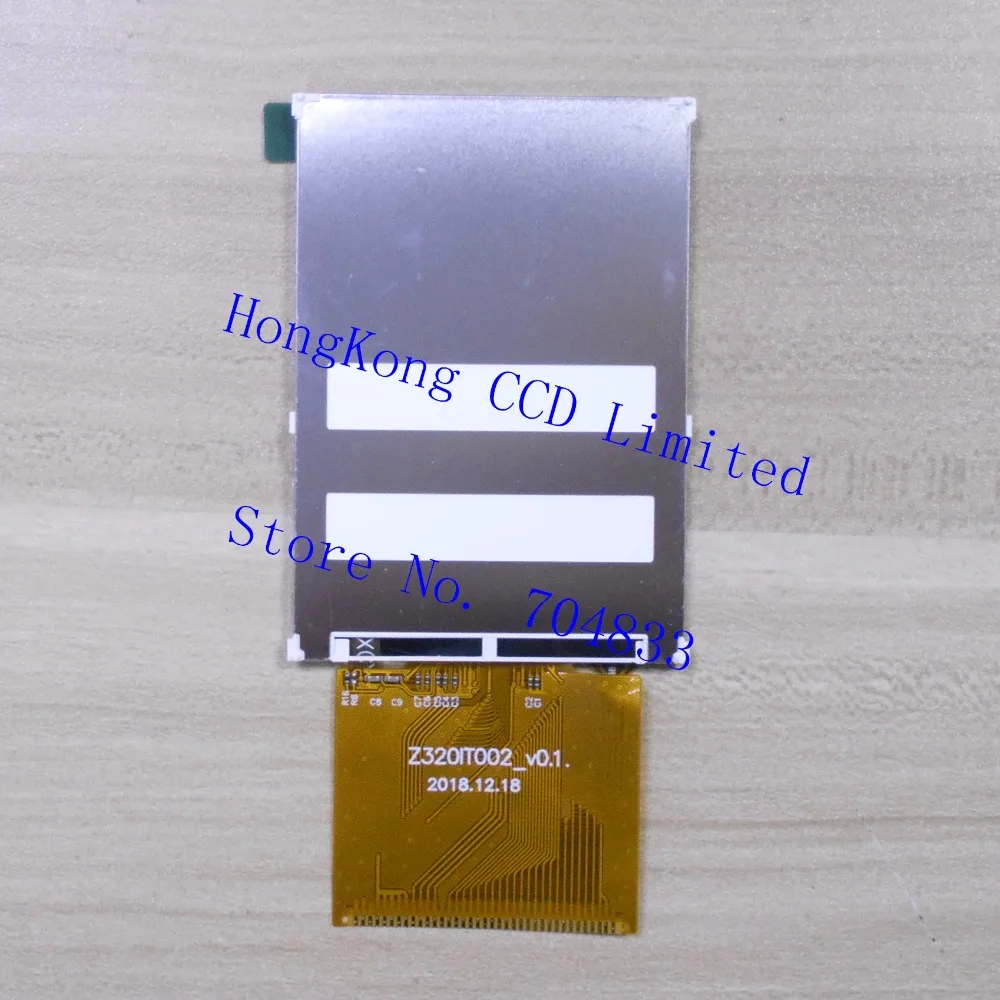 3,2 дюймов TFT сенсорный экран 240*320 Драйвер IC ILI9341 37pin Совместимость 8/16-bit доступа Z320IT002