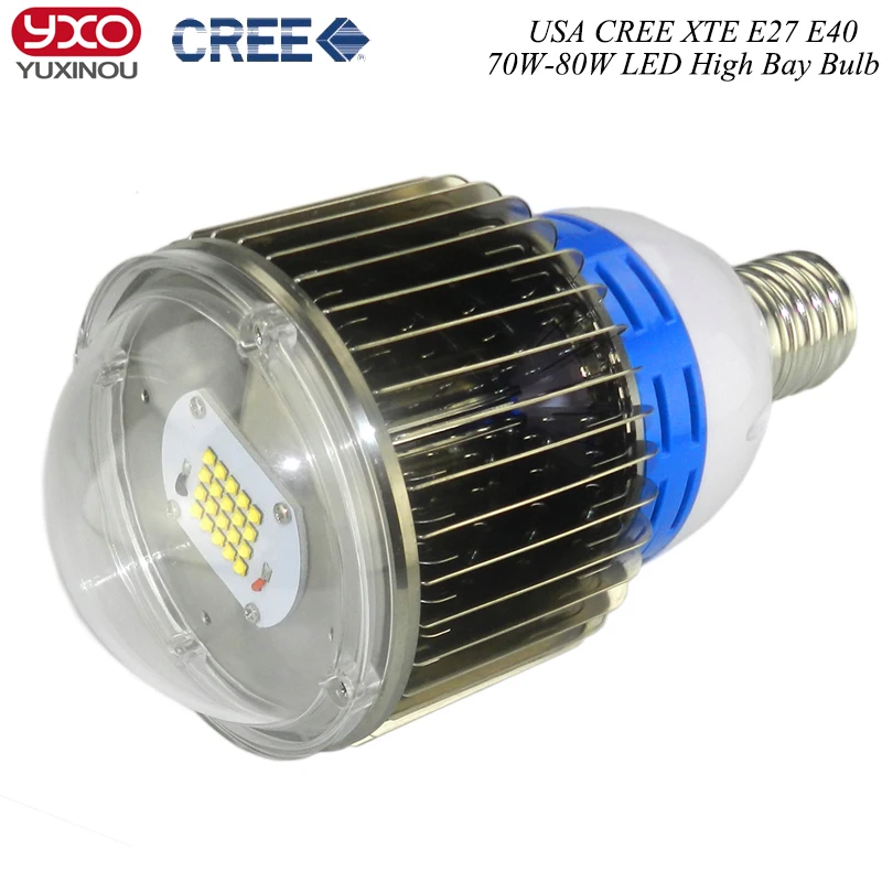 Светодиодный светильник Cree 100 Вт 50 80 120 150 промышленный 200 250 светодиодный высокого