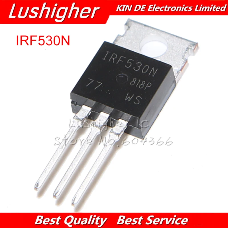 10 шт. IRF530N TO220 IRF530NPBF TO 220 IRF530 MOSFET новый оригинальный|mosfet to-220|mosfet 10pcsmosfet n |